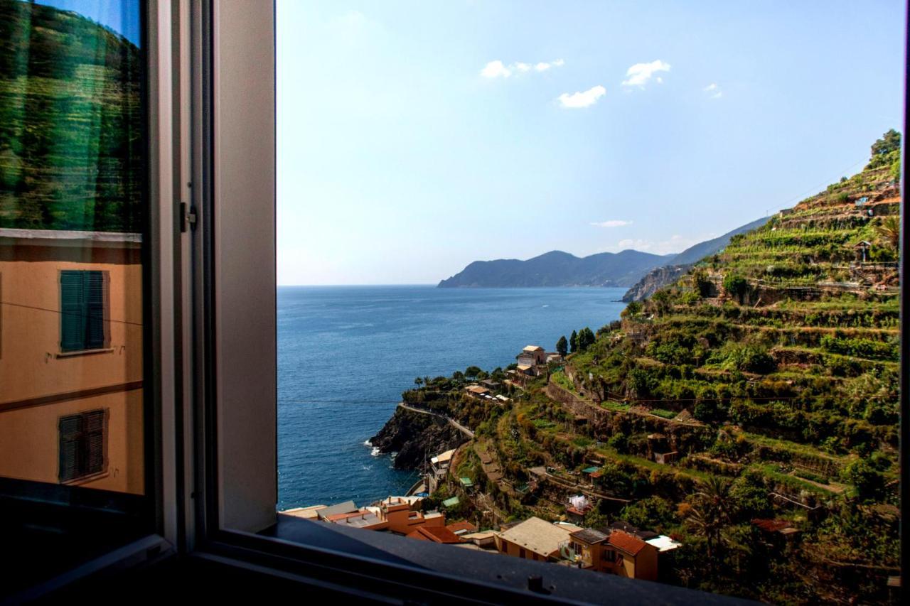 Aria Di Mare, Manarola - Camere Con Vista Mare! Eksteriør billede