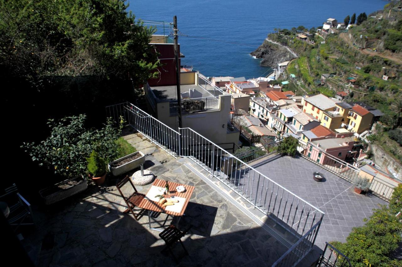 Aria Di Mare, Manarola - Camere Con Vista Mare! Eksteriør billede