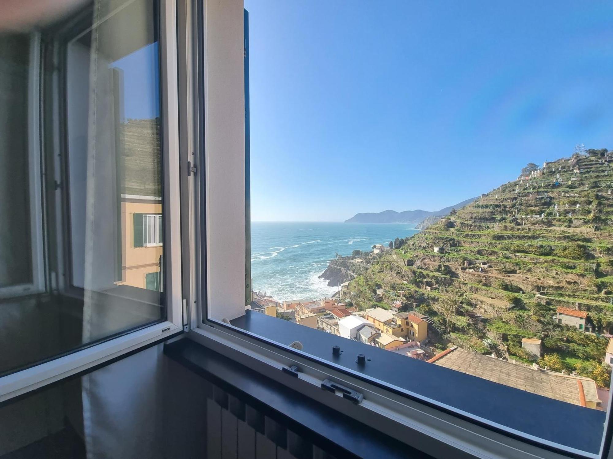 Aria Di Mare, Manarola - Camere Con Vista Mare! Eksteriør billede