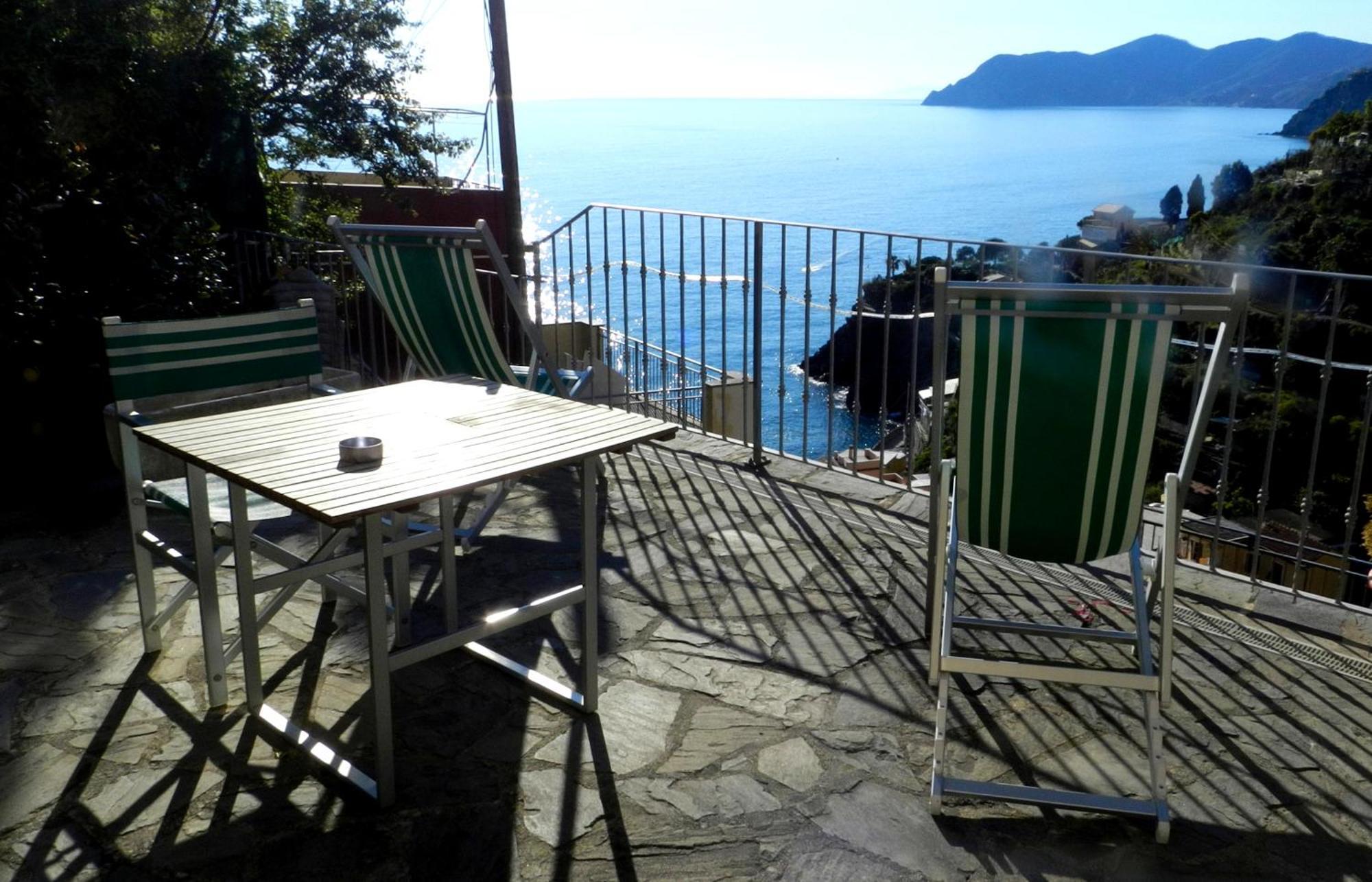 Aria Di Mare, Manarola - Camere Con Vista Mare! Eksteriør billede
